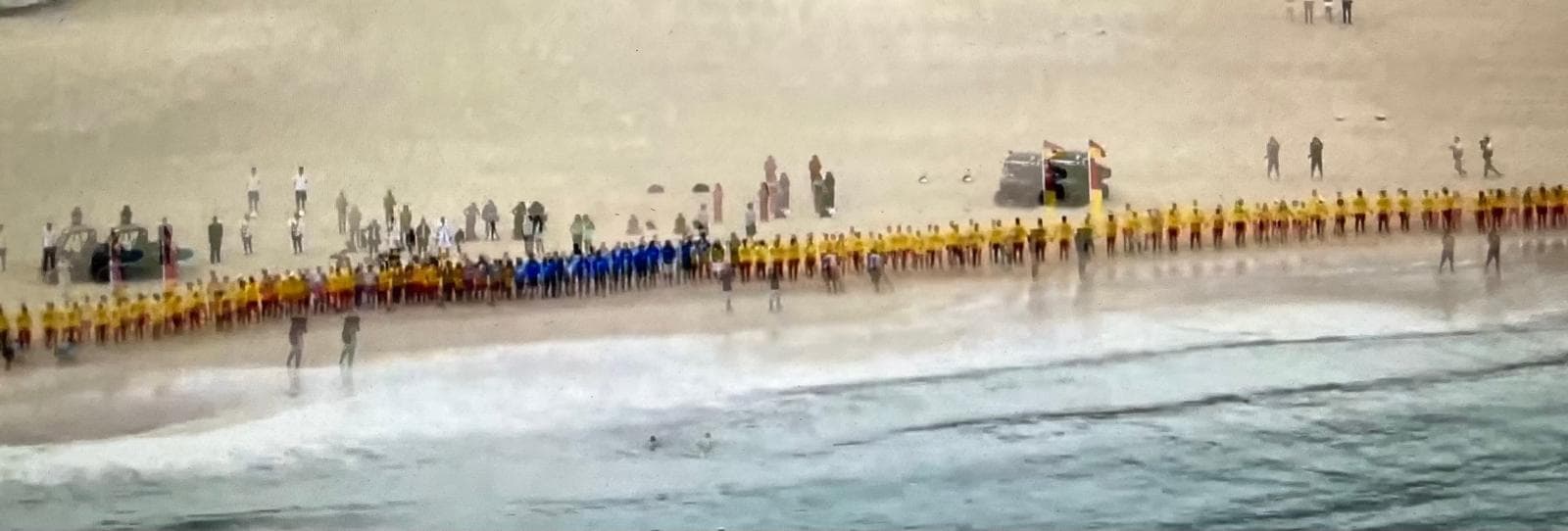 Sydney's iconic lifeguards formed a powerful display of unity - 5